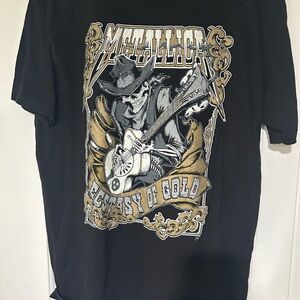 Metallica Black Graphic Jersey